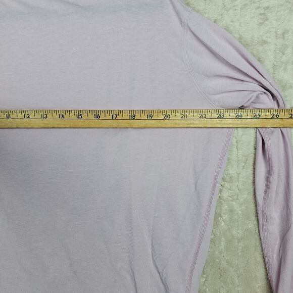 Lululemon Back In Action Shirt 8 Pink Lightweight Athleisure Relaxed Breathable - Picture 3 of 4